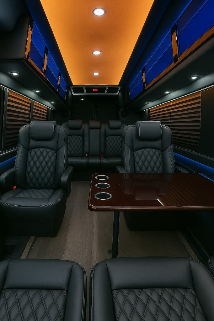 14 Passenger Executive Sprinter interior photo