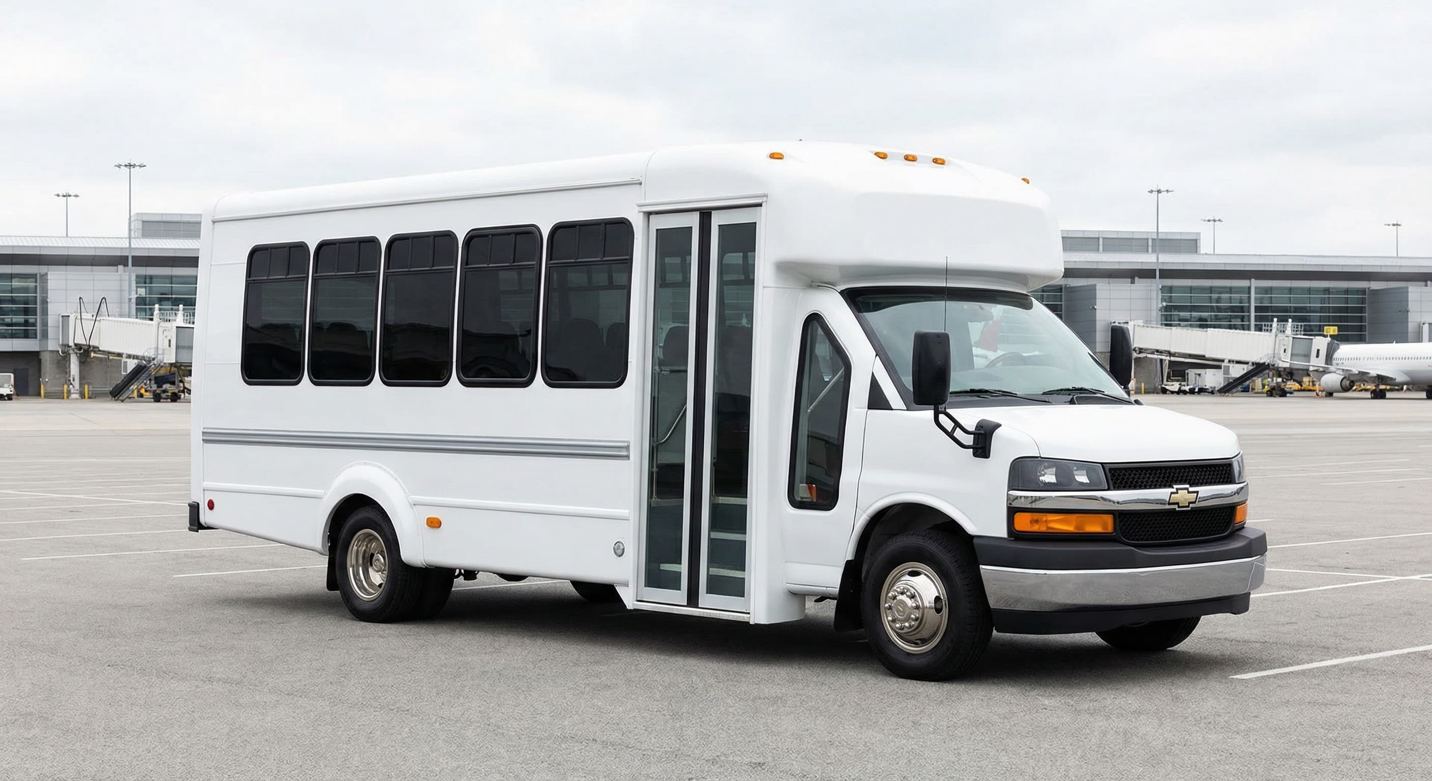 20 Passenger Coach Bus exterior