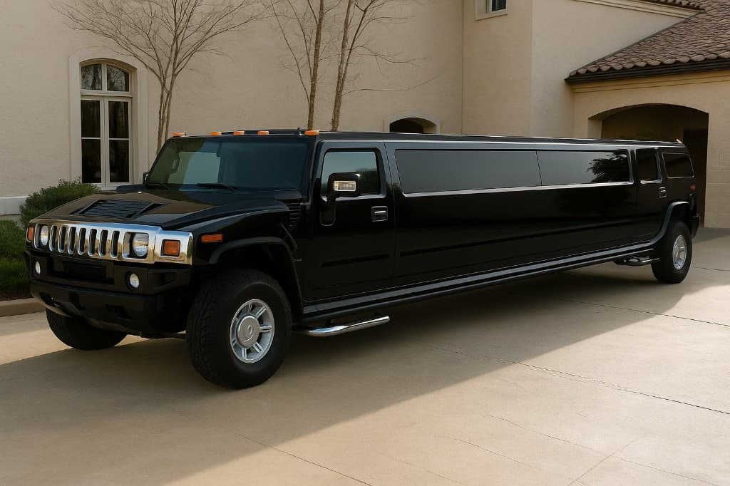20 Passenger Limousine exterior