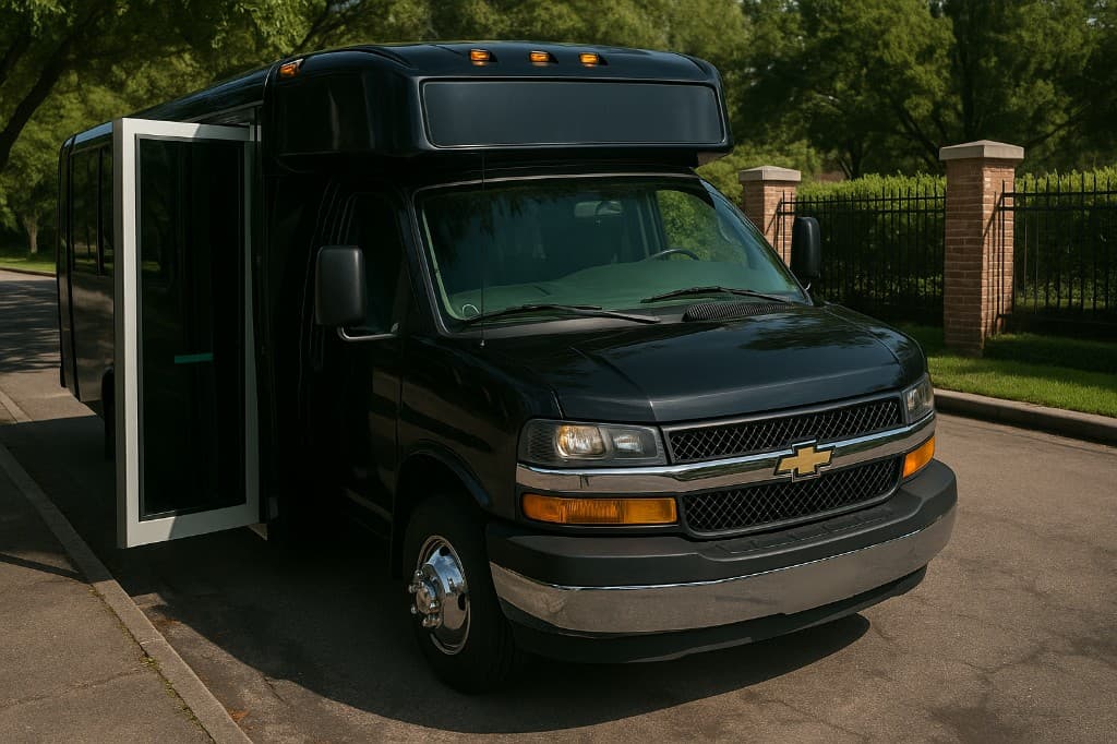 20 Passenger Party Bus for girls night out events