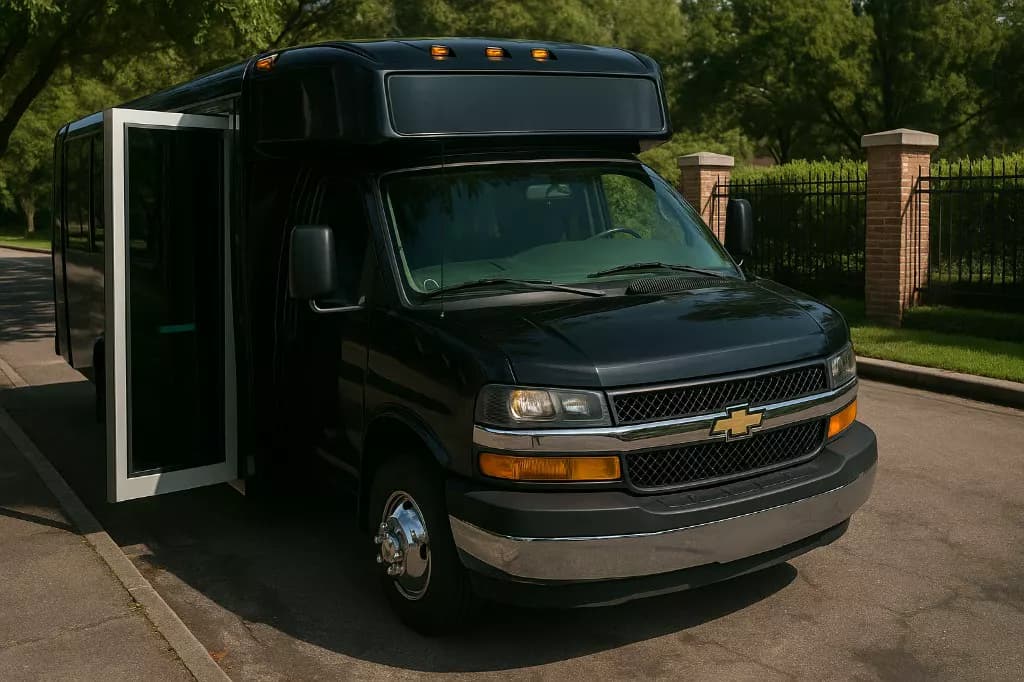 20 Passenger Party Bus exterior