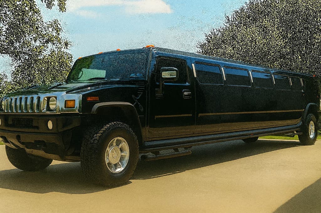 22 Passenger Limousine exterior