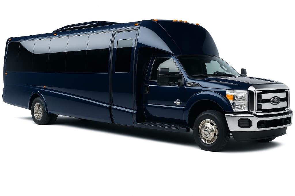 26 Passenger Party Bus exterior