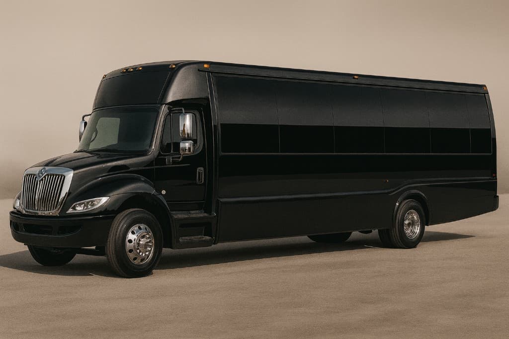 30 Passenger Party Bus exterior