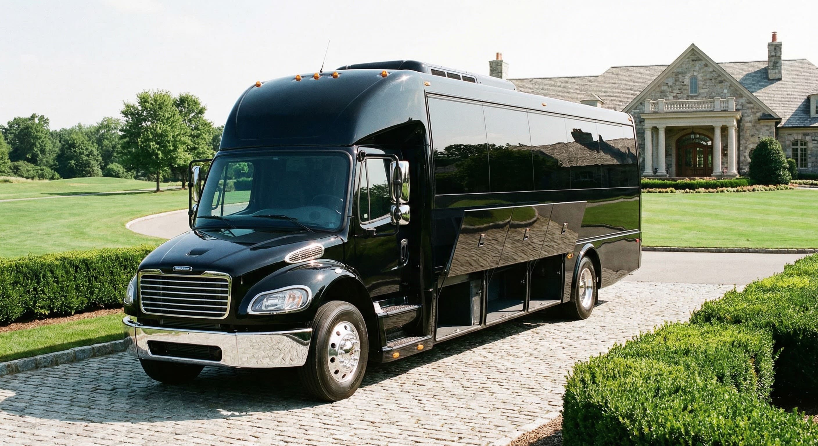 36 Passenger Coach Bus exterior
