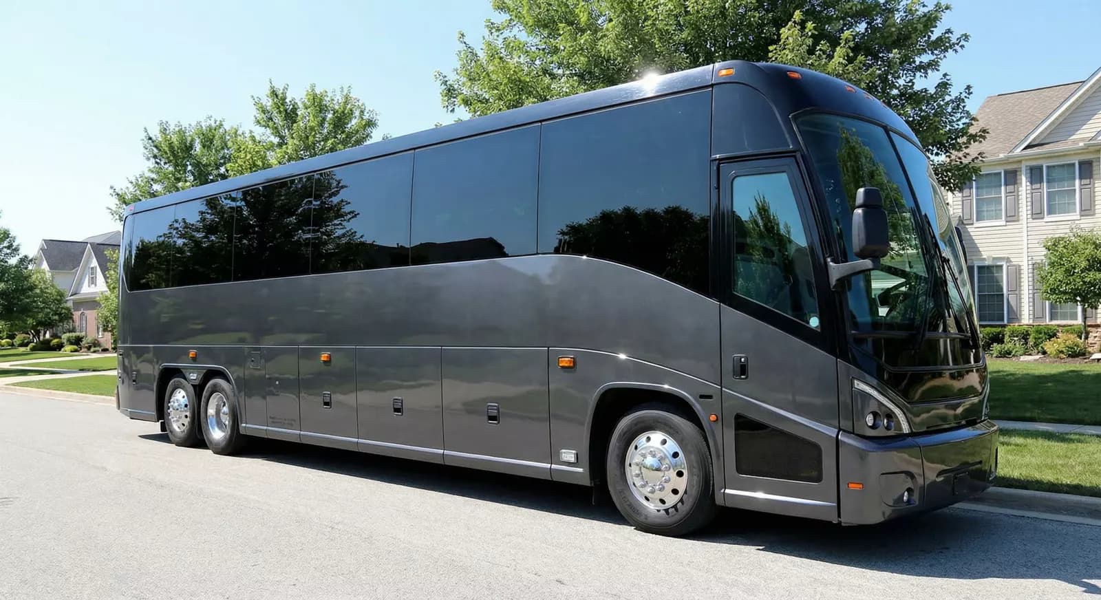 40 Passenger Coach Bus exterior