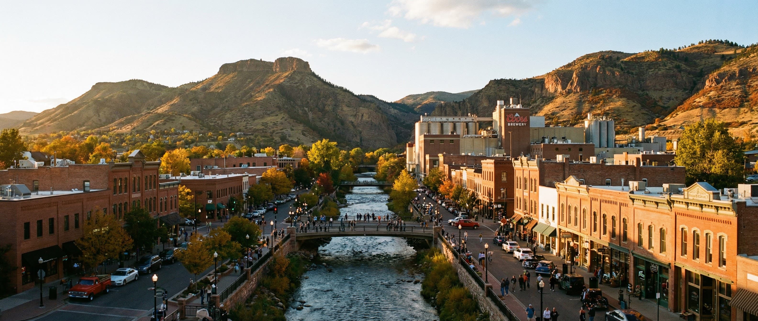 Golden, Colorado — party bus service area