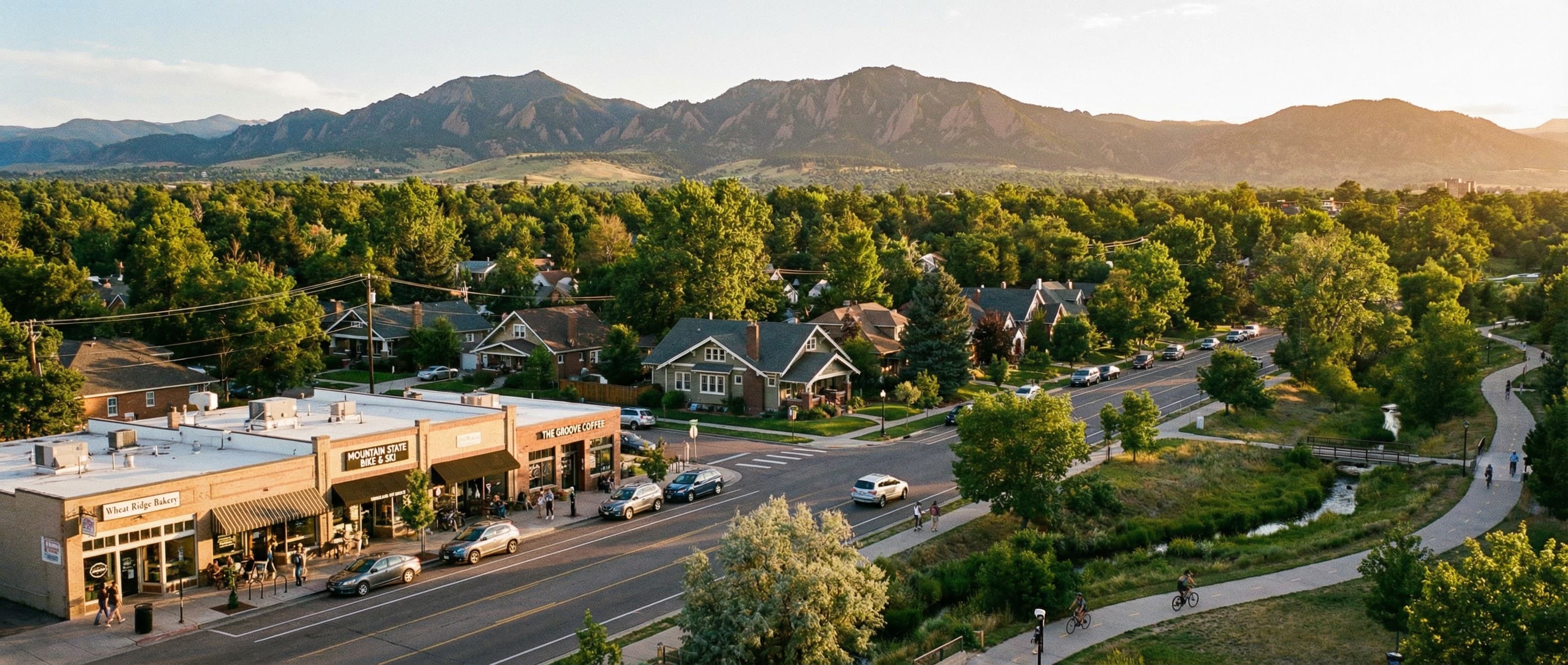 Wheat Ridge, Colorado — party bus service area