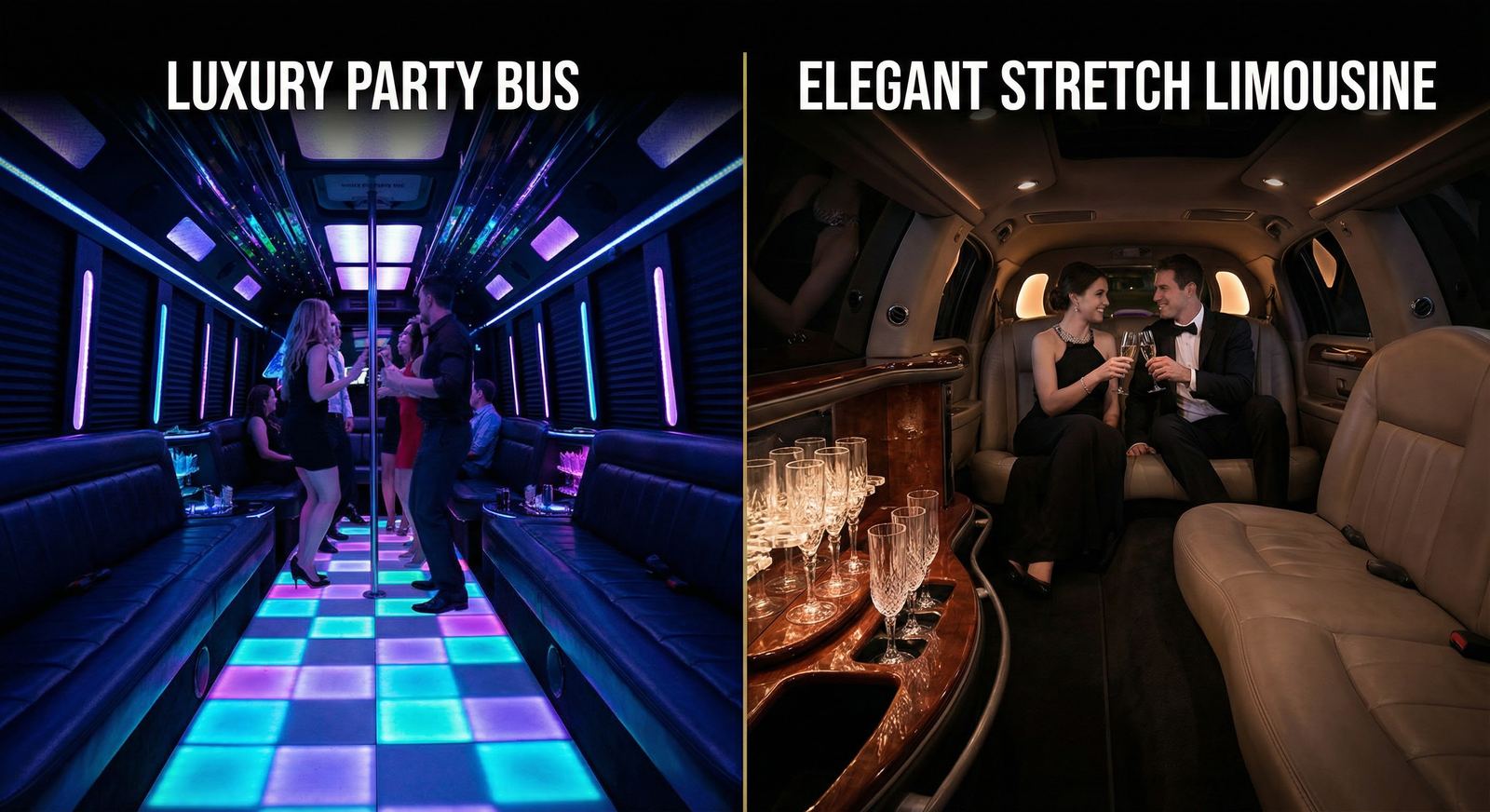 Party Bus vs. Limo in Denver: Choose by Trip Design