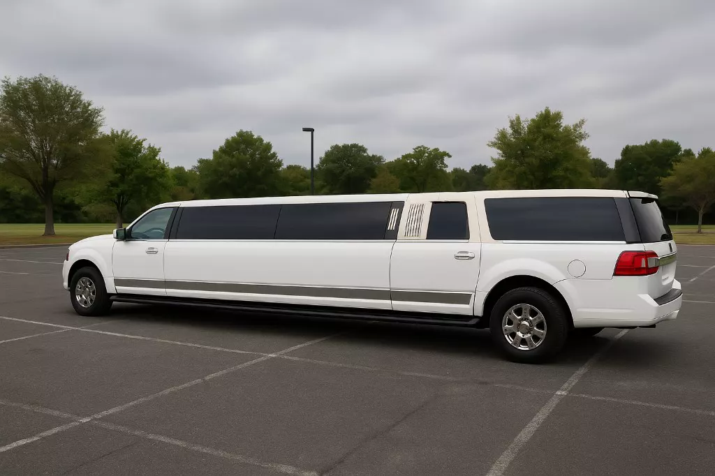 14-passenger limousine exterior
