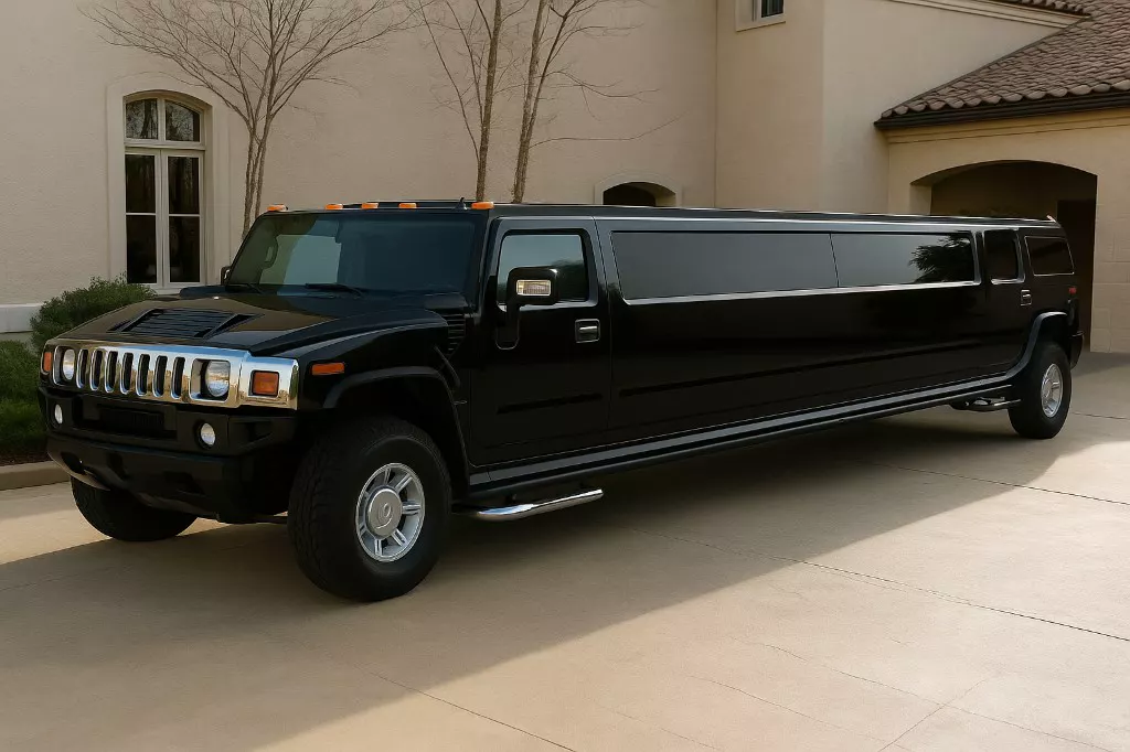 20-passenger limousine exterior