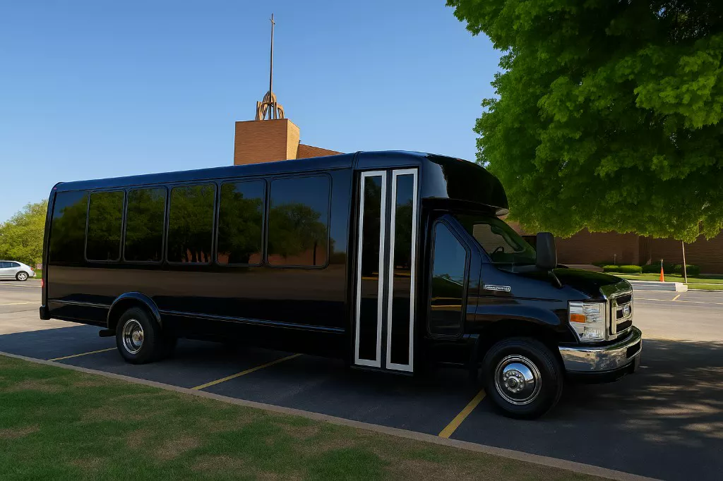 22-passenger party bus exterior