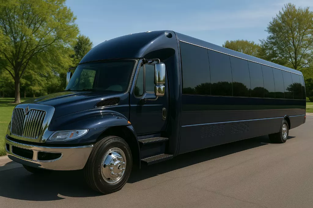 34-passenger party bus exterior