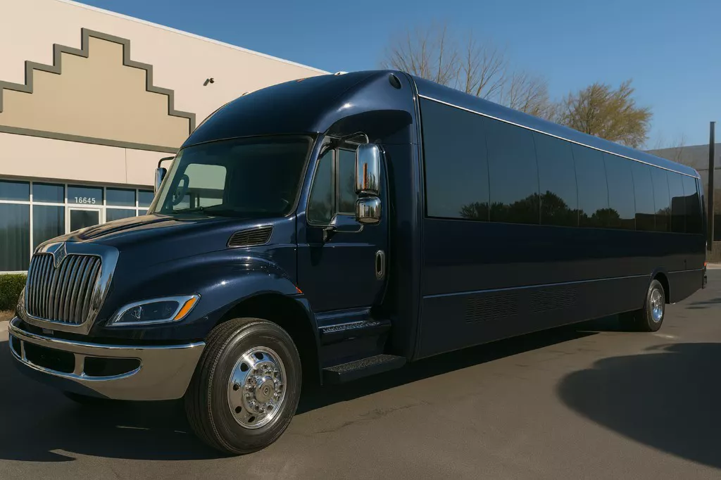 38-passenger party bus exterior