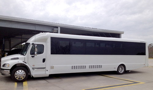 50-55 passenger Limo Bus